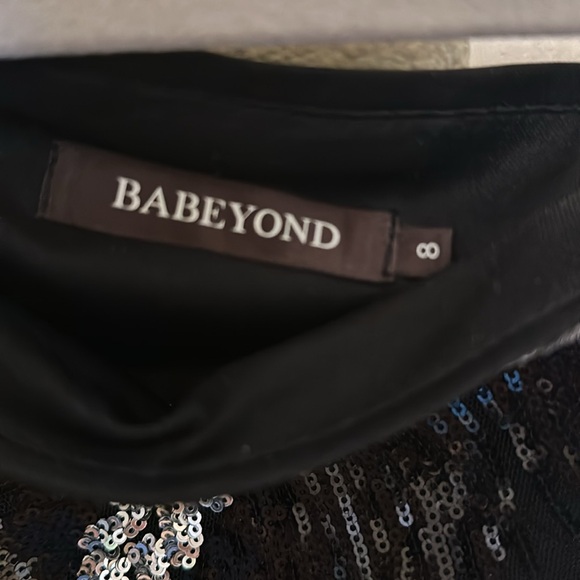 La Revue Nègre Feather Sequins Evening Gown, Flapper 1920’s inspired - Picture 7 of 12